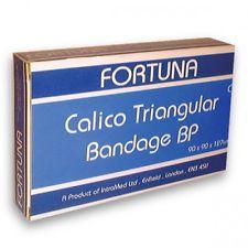 Fortuna Calico Triangular Bandage Bp (90 X 90 X 127CM)