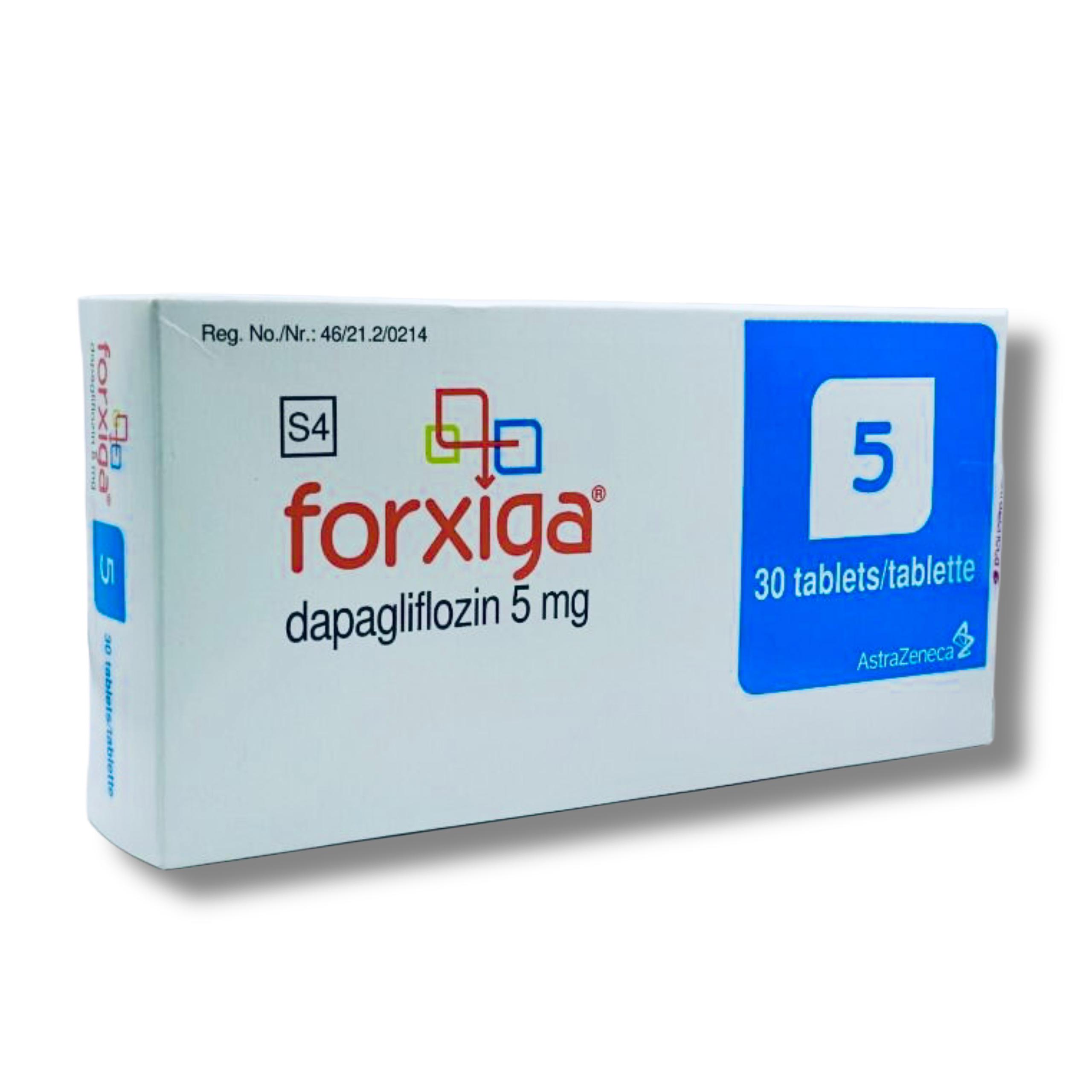 Forxiga 5mg Tablet (Dapagliflozin) x30