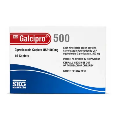 Galcipro 500mg 10 Caplets