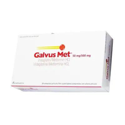 GALVUS MET 50/500MG X 60 TABS