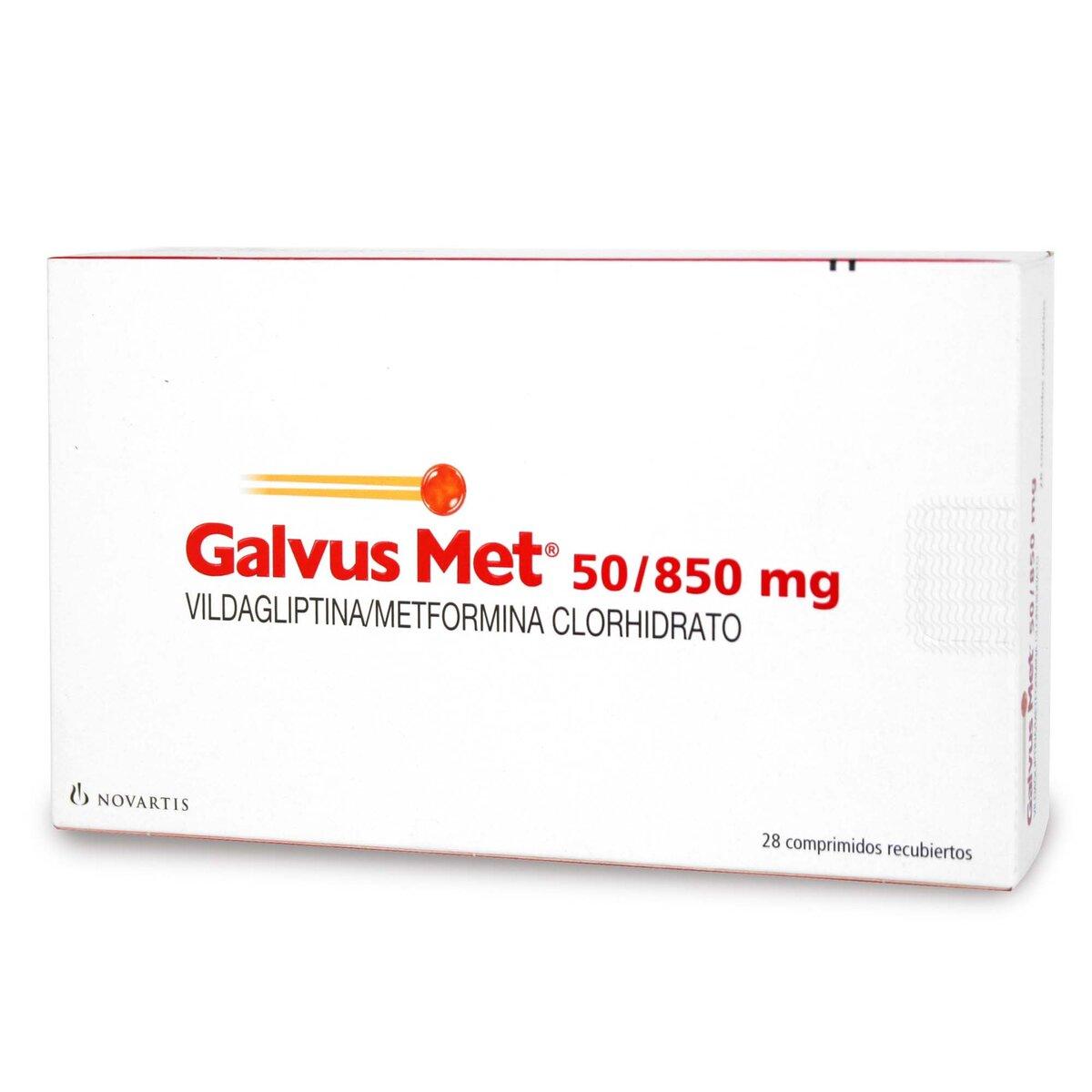 Galvus Met 50mg/850mg Tablets, 60 Tablets