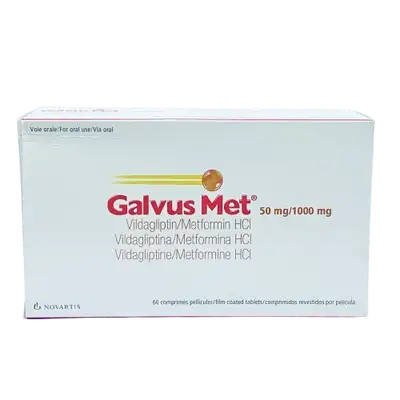 GALVUSMET 50/1000MG X 60 TABS