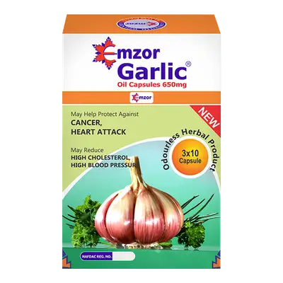 GARLIC OIL CAPS(EMZOR)