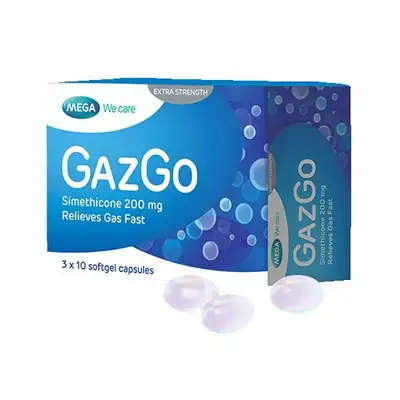 Gazgo 30 capsules pack