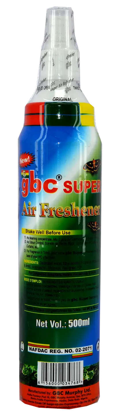GBC Super Exotic Air Freshener Spray 500ml