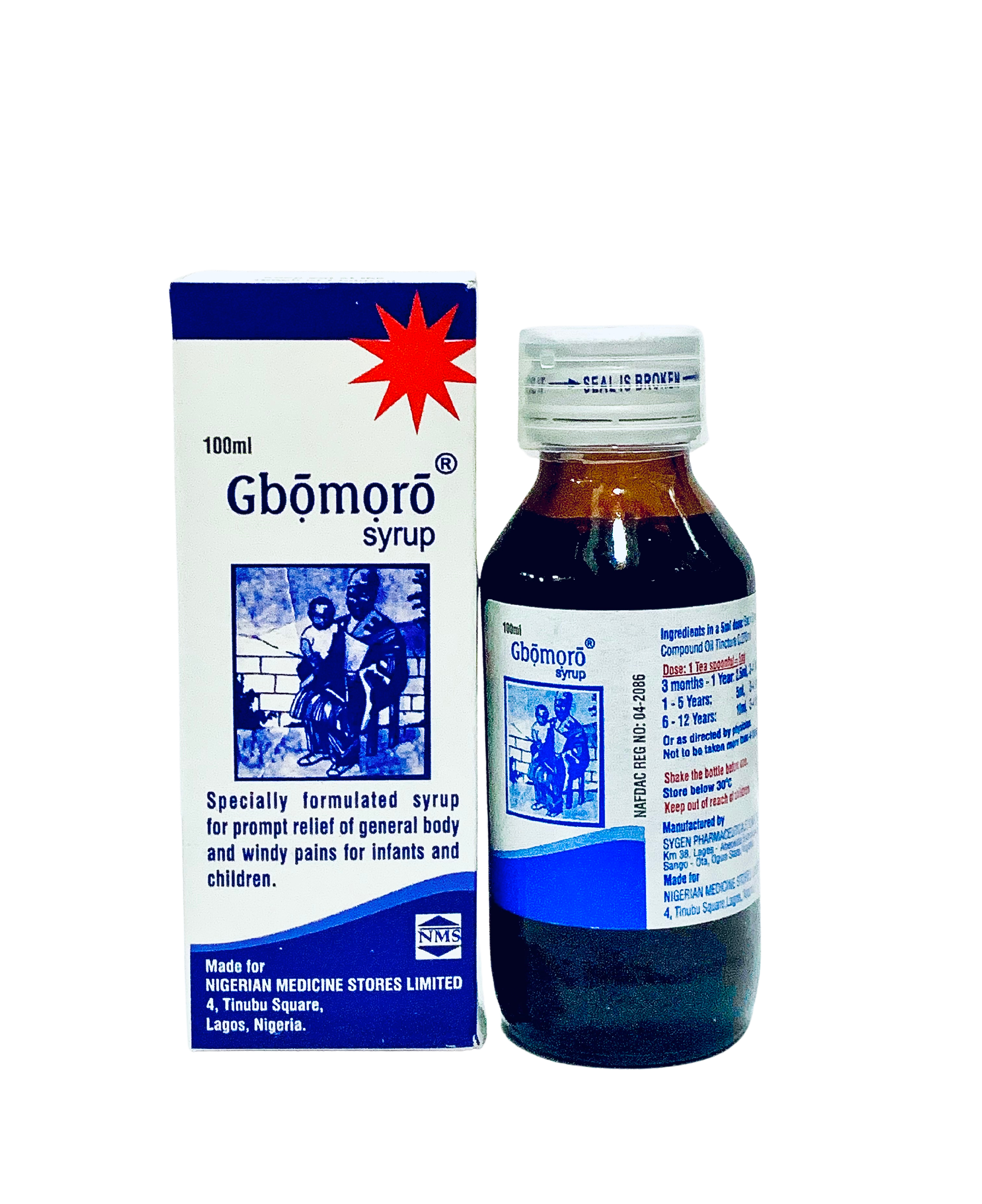 Gbomoro Syrup Baby Mixture 100ml