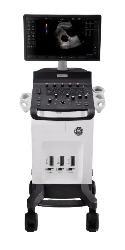 GE Versana Premier 4D Ultrasound Machine with 3 Probes