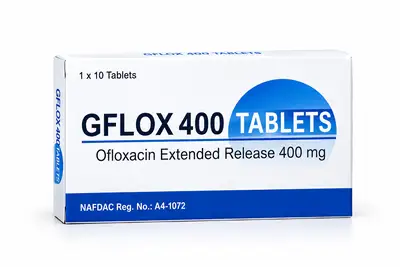 GFLOX 400MG X 10 TABS
