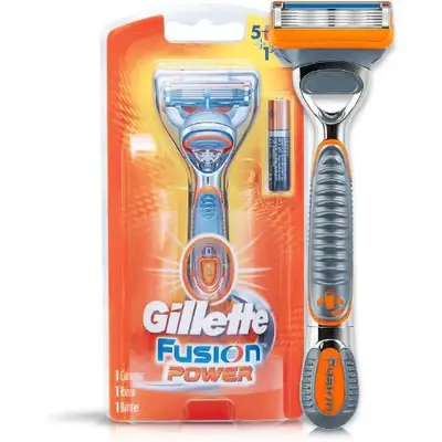 Gillette Fusion Power Shaving Stick (1 Razor + 1 Cartridge)