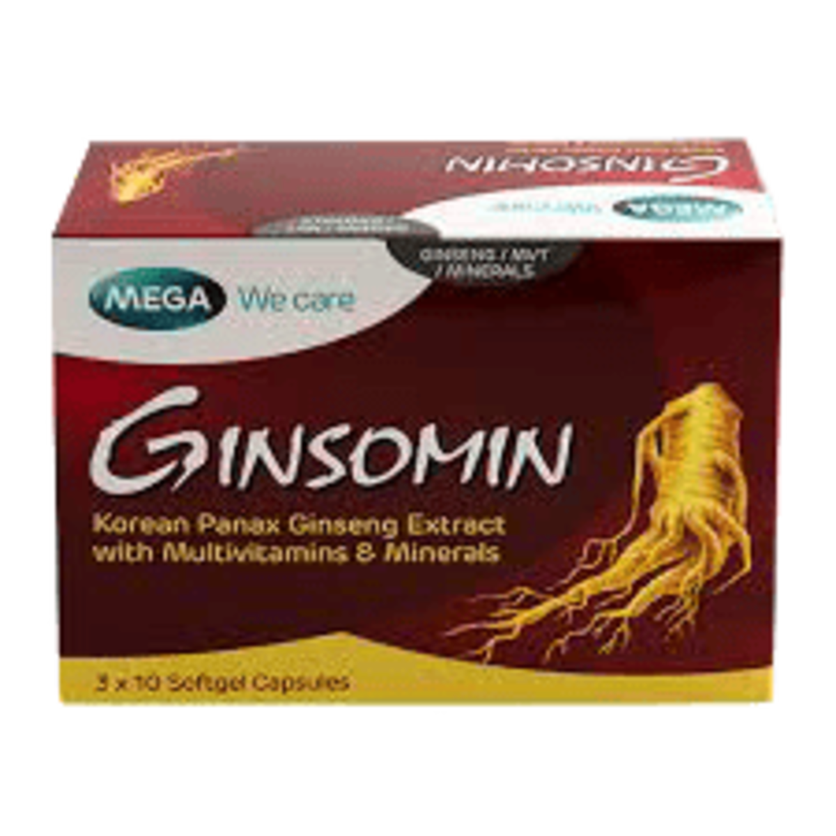 Ginsomin Capsules 10 Capsules Daily