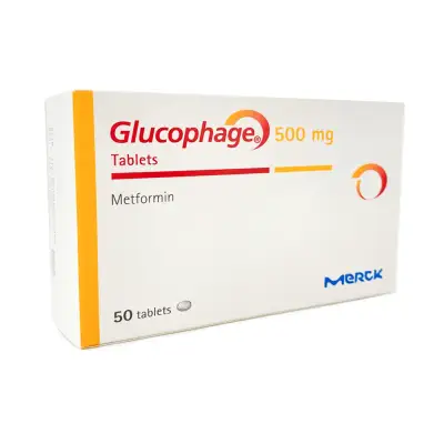 GLUCOPHAGE 500MG X 50 TABS
