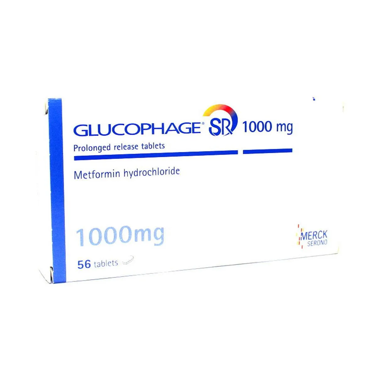 Glucophage XR Tablets 1000mg, 30 Tablets