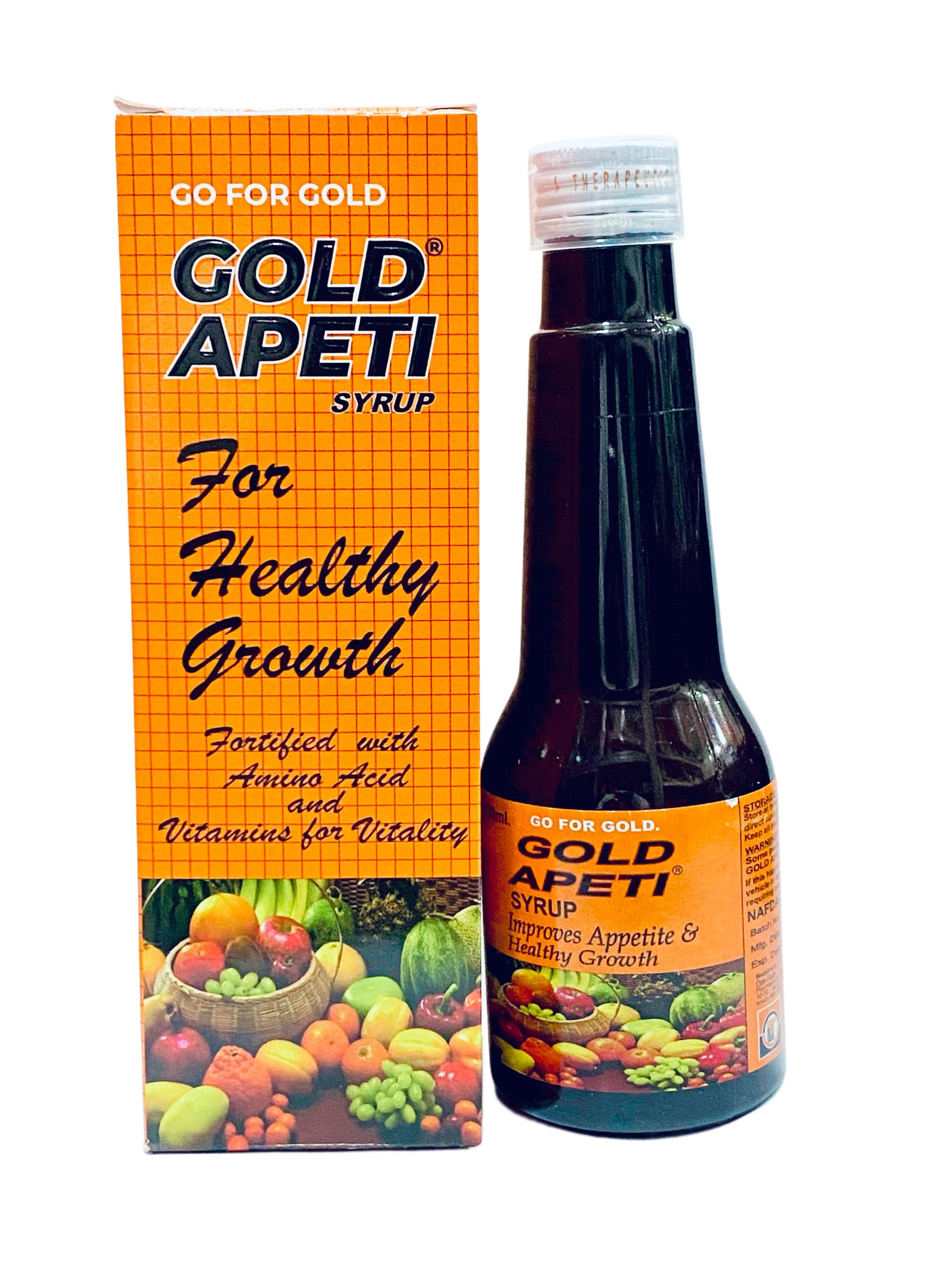 Gold Apeti Syrup (Cyprohytadine) 200ml