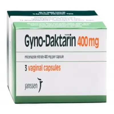 Gyno-Daktarin 400mg (3 Vaginal Ovules)