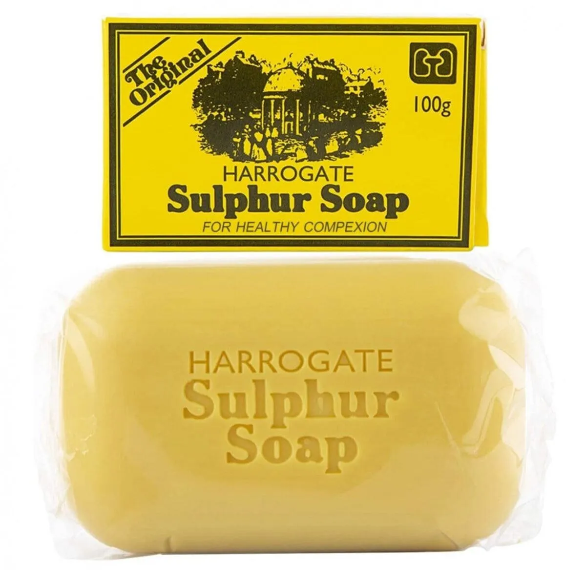 Harrogate Sulphur Soap, 100g Healthcare
