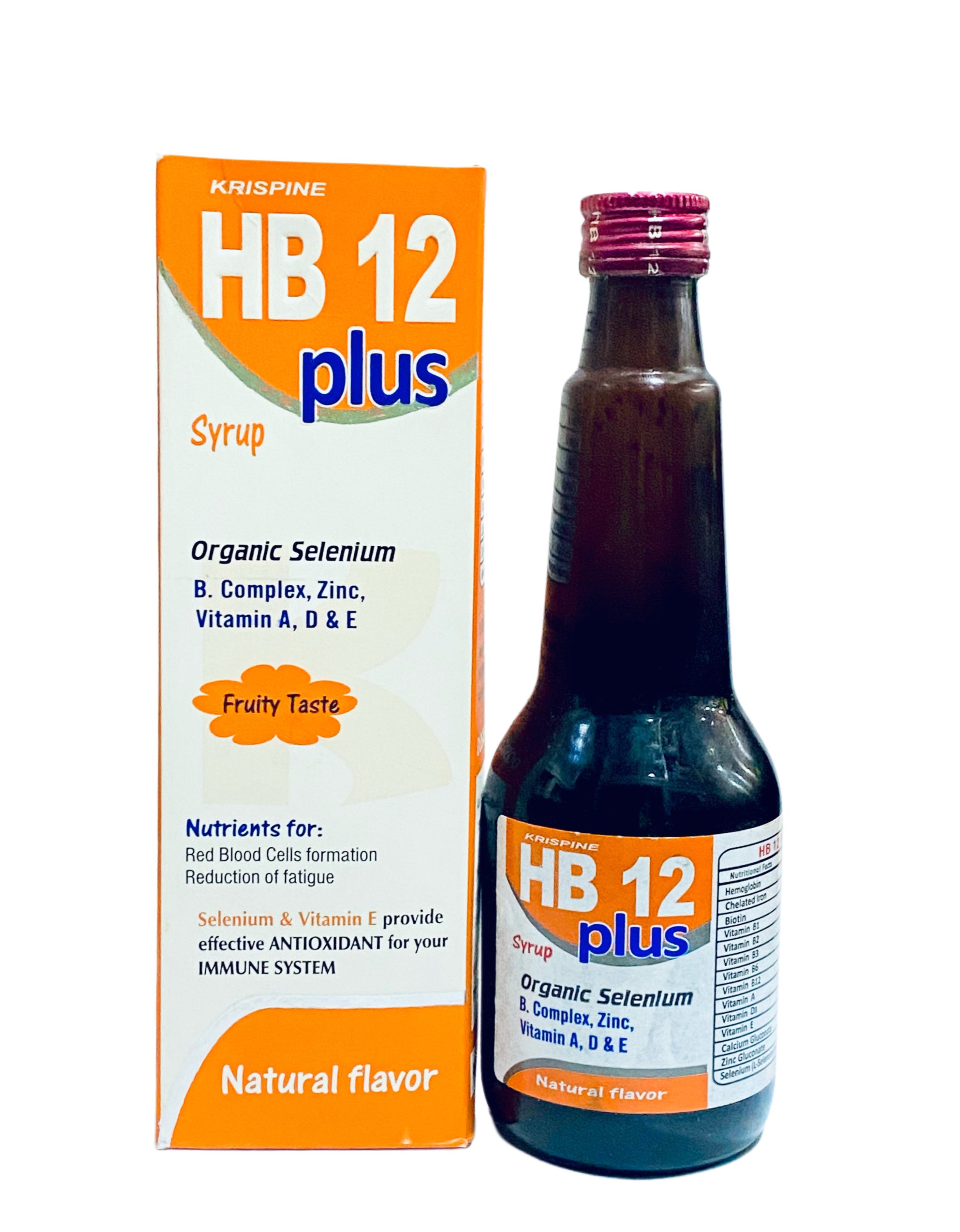 HB 12 Plus Syrup Organic Selenium x200ml