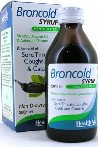 HEALTH AID BRONCOLD SYRUP 200ML