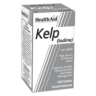 HEALTHAID KELP IODINE X 240 VEG TABS