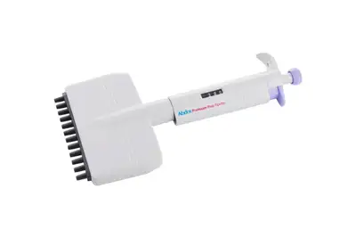 High-Throughput 12-Channel Adjustable Micropipette