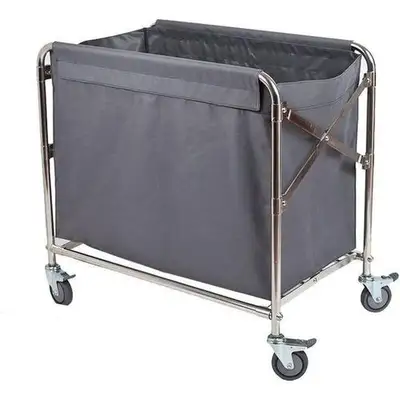 Hospital Grade Stainless Steel Soiled Linen Trolley