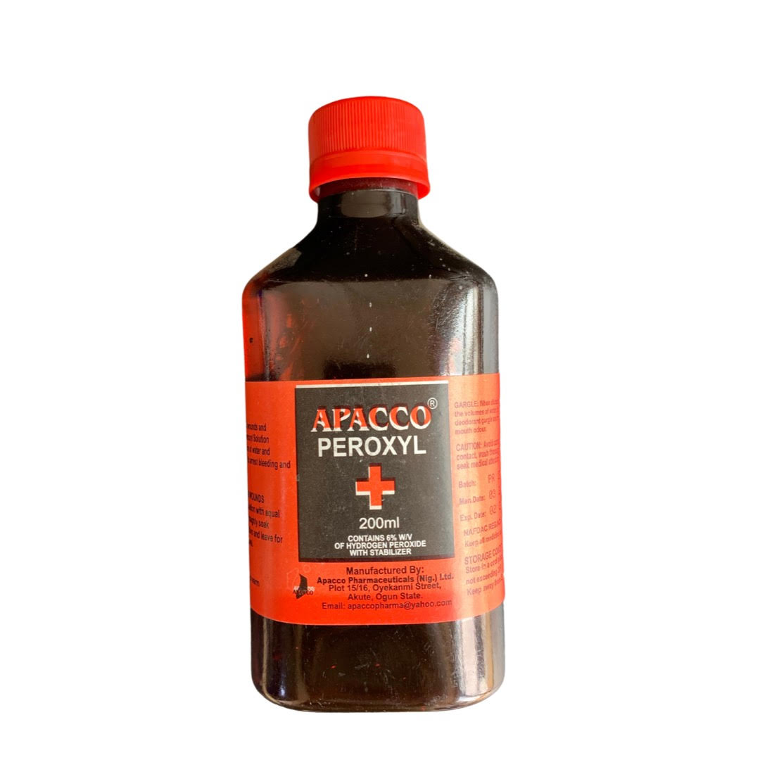 Hydrogen Peroxide Antiseptic Solution First Aid