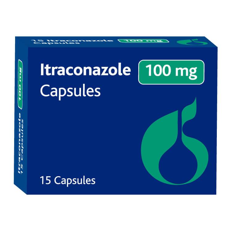 Itraconazole 100mg Capsules 15 Capsules