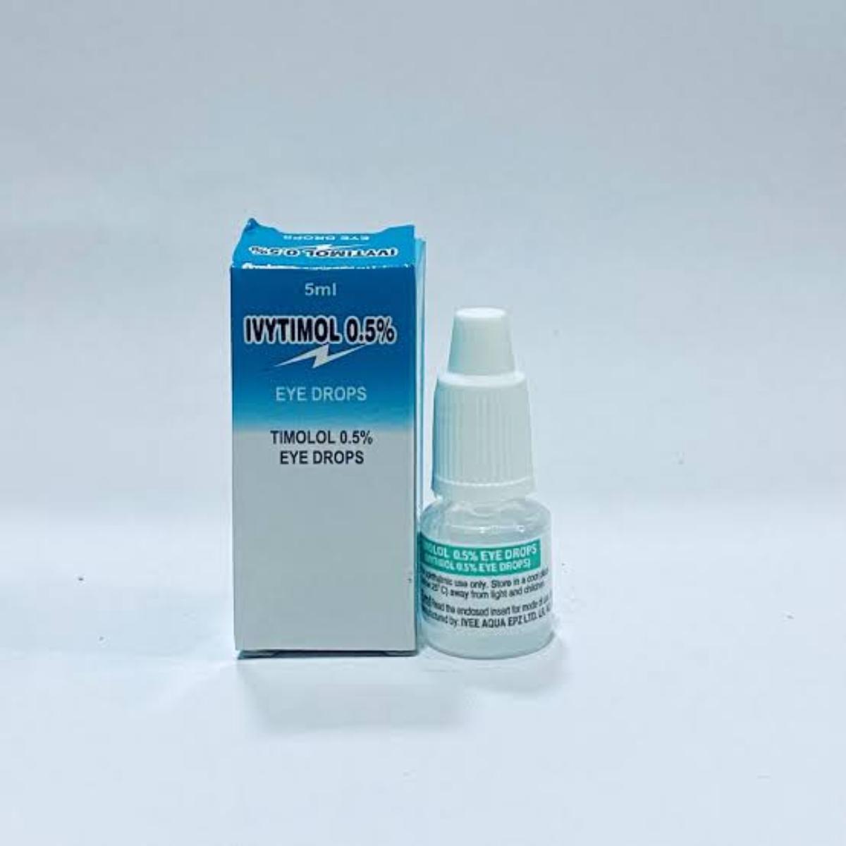Ivytimol 0.5% Eye Drops - Timolol, 5ml