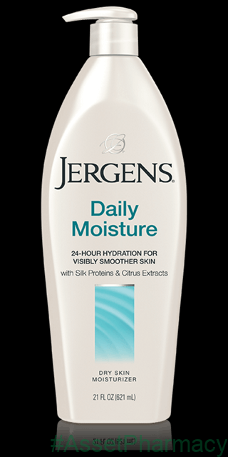 JERGENS DAILY MOISTURE DRY SKIN LOTION 621MLS