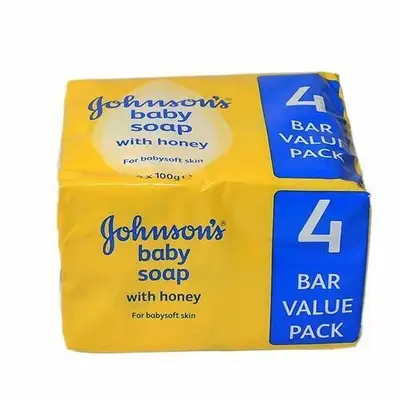 JOHNSON BABY SOAP 100G x 4