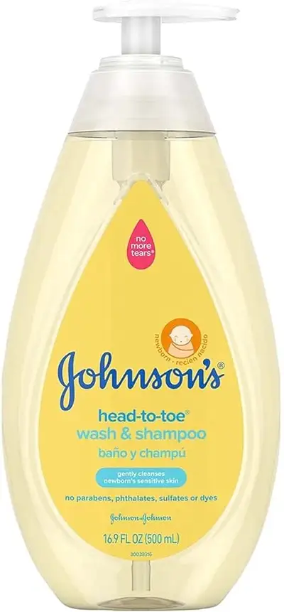 JOHNSON'S BABY HEAD-TO-TOE WASH & SHAMPOO 500ML