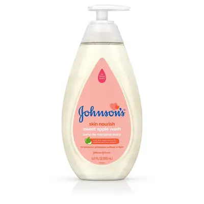 JOHNSON'S SKIN NOURISH SWEET APPLE WASH 500ML