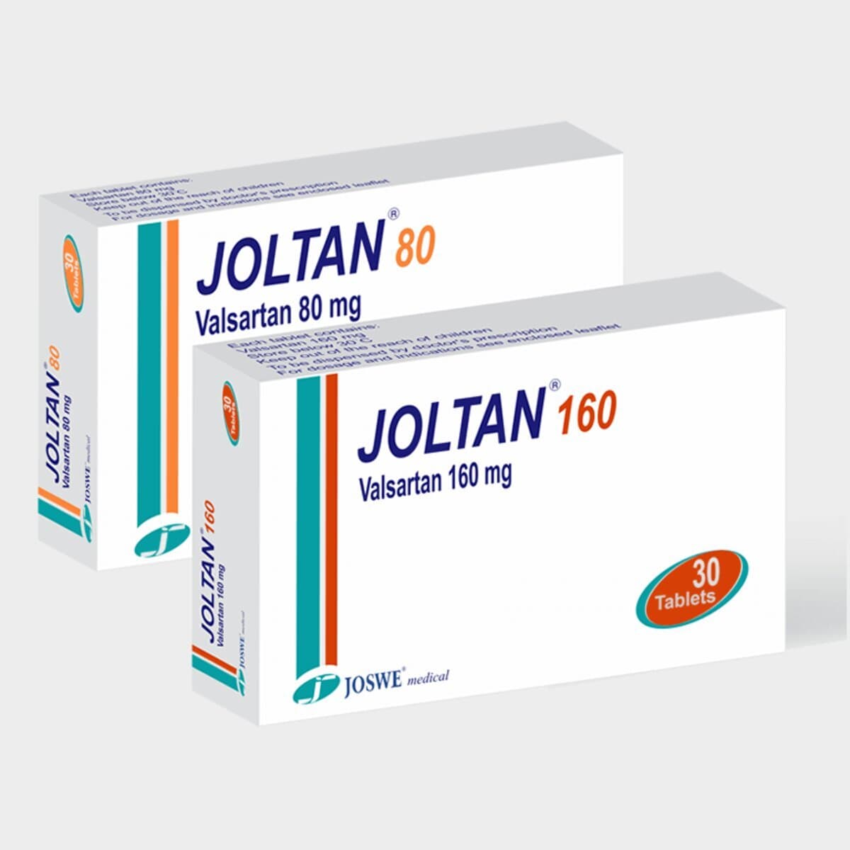 Joltan 160mg Tablets - Valsartan 160mg, 30 Tablets