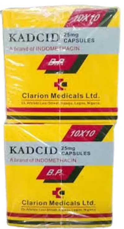 KADCID INDOMTHACIN 25MG X 100 CAPS