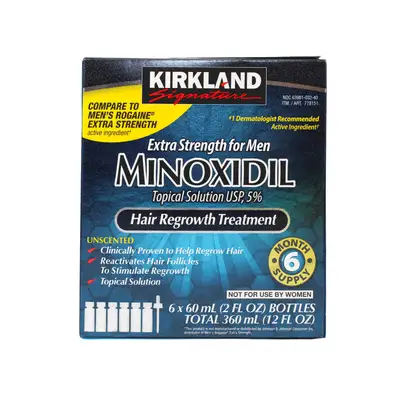 Kirkland Signature Minoxidil topical solution 60ml bottle