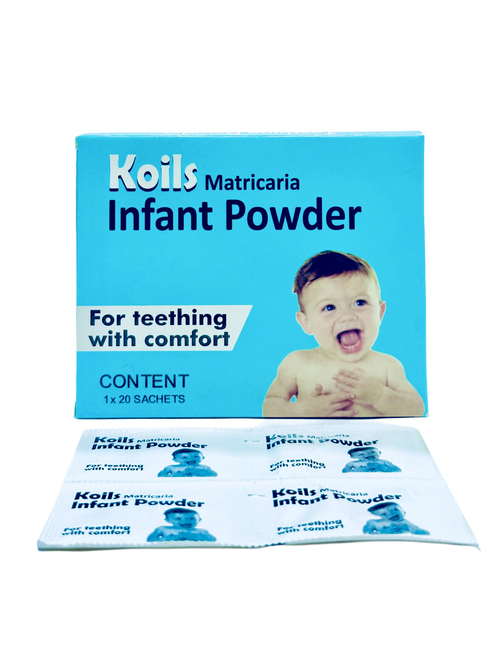 Koils Infant Teething Powder (Matricaria) x20