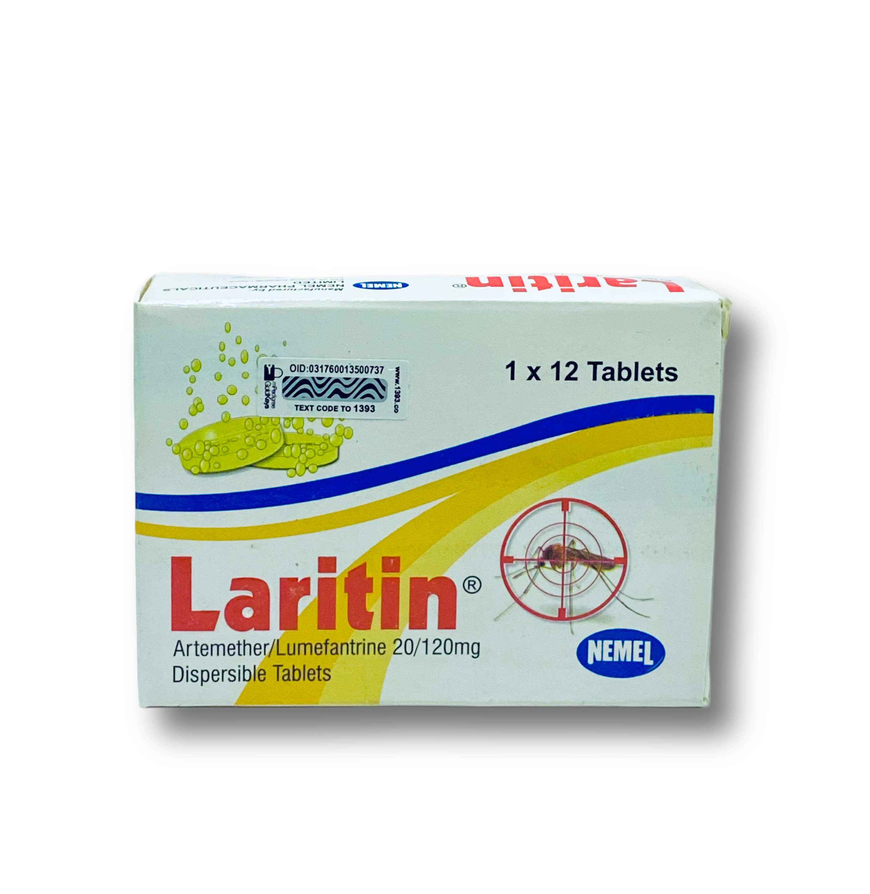 Laritin Tablet 20mg/120mg (Dispersible) x12