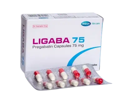 Ligaba 75mg (Pregabalin) 30 Capsules