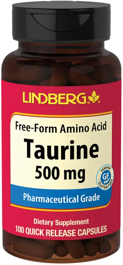 Lindberg Taurine 500mg 100 capsules