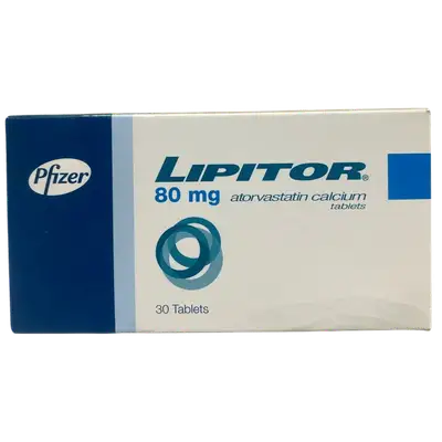 Lipitor 80mg 30 Tablets