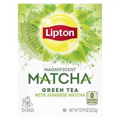Lipton Matcha Green Tea with Pure Matcha 15 Bags