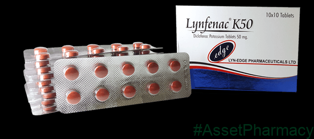 Lynfenac K50 Tablets 10 Tablets