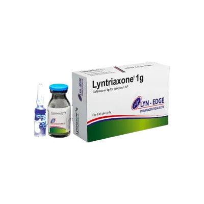 Lyntriaxone 1g Injection