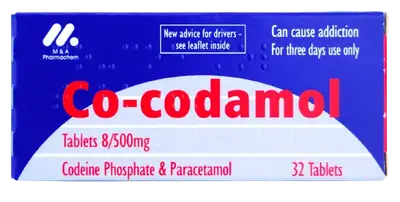 M & A CO-CODAMOL 8/500MG X 32 TABS