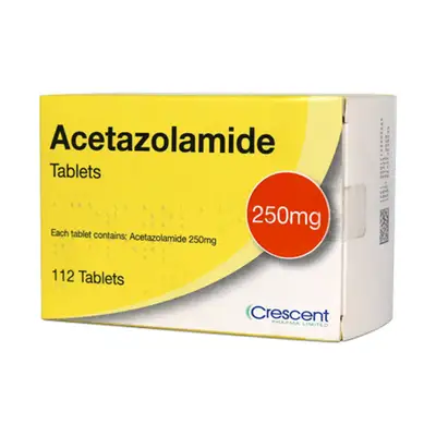 Manfes Acetazolamide 250mg sachet