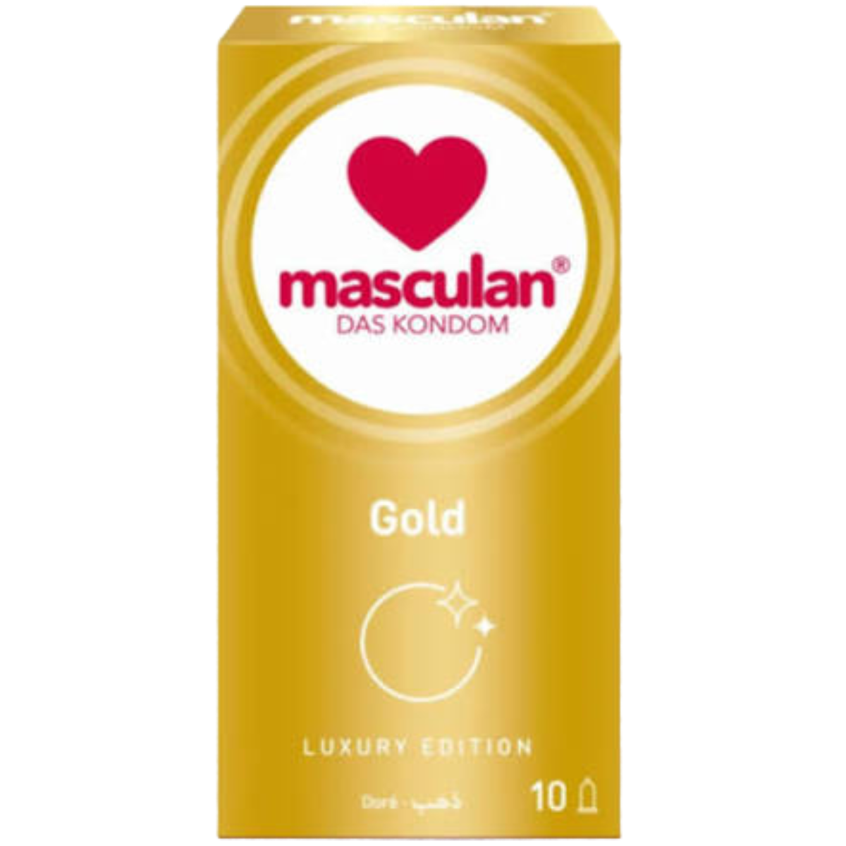 Masculan Gold - 10 Condoms Healthcare