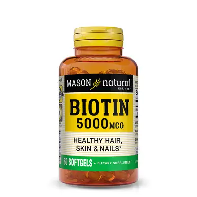MASON BIOTIN 5000MCG X 60 TABS