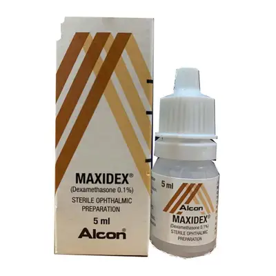 Maxidex Sterile ophthalmic suspension 5ml