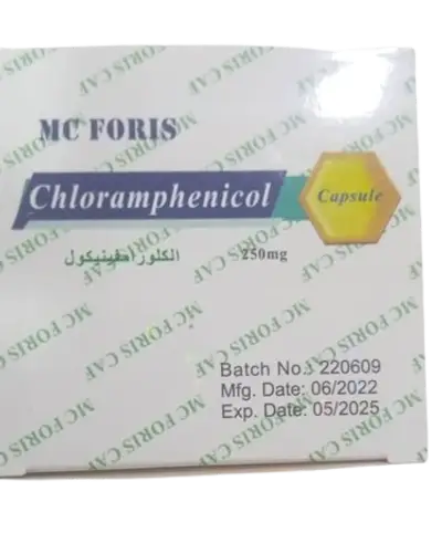 MC FORIS CHLORAMPHENICOL CAPSULE 250MG