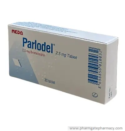 Meda Parlodel 2.5mg 30 tablet pack