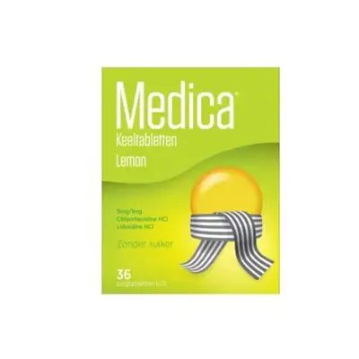 MEDICA LEMON LOZENGES X  36 TABS
